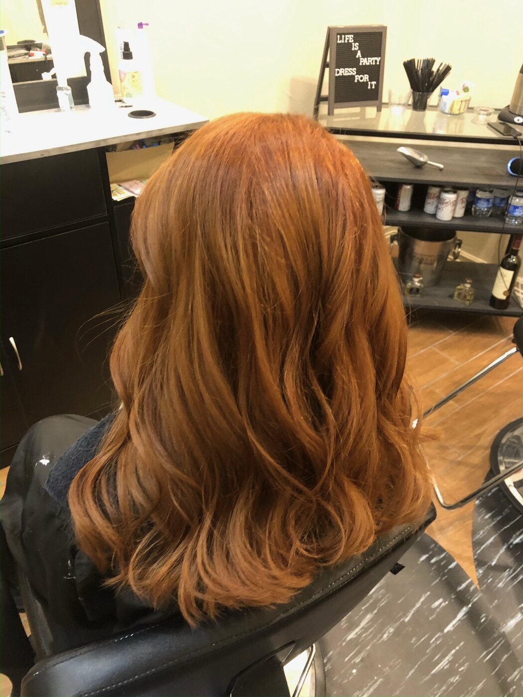 Copper auburn single color